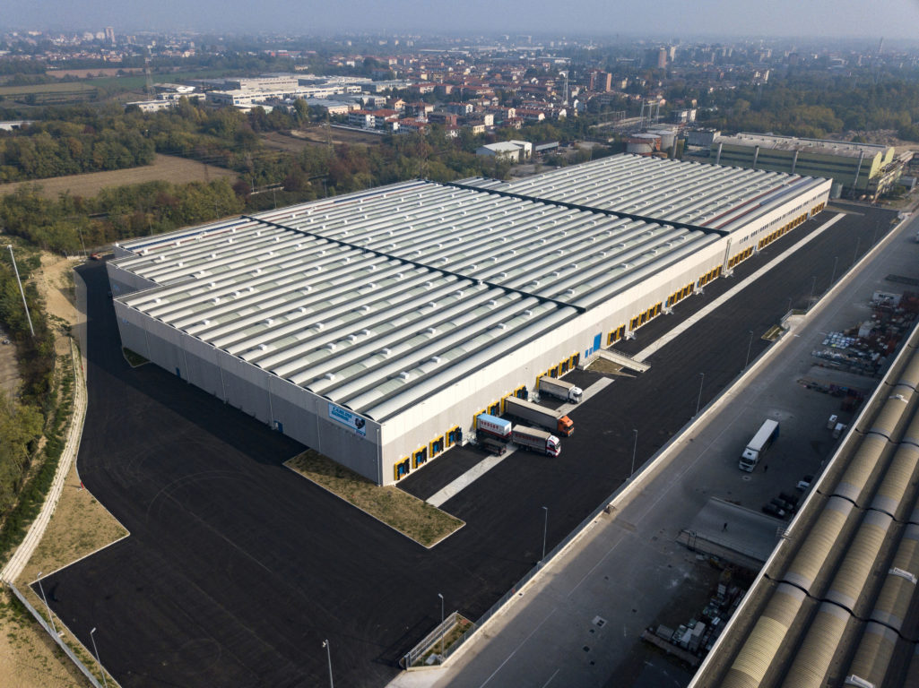 Fully-let the new logistics warehouse in Arese