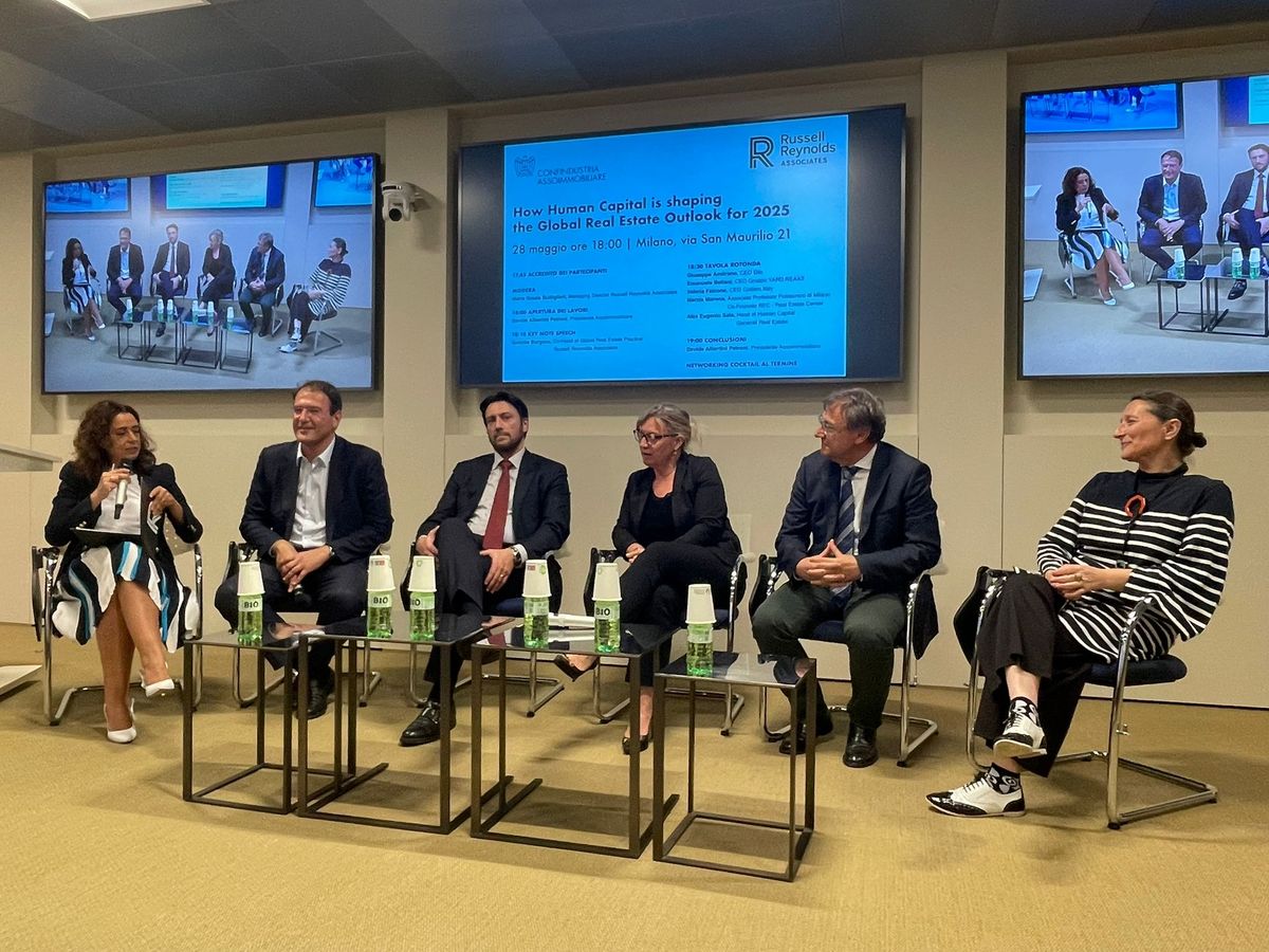 Dils joins Assoimmobiliare and Russell Reynolds Associates to discuss vision, talent and human capital in real estate