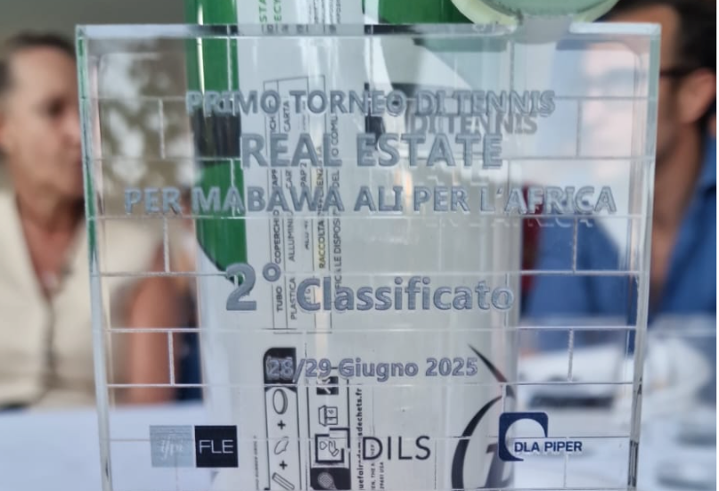 Ace di solidarietà: Dils protagonista al primo Torneo di Tennis del Real Estate
